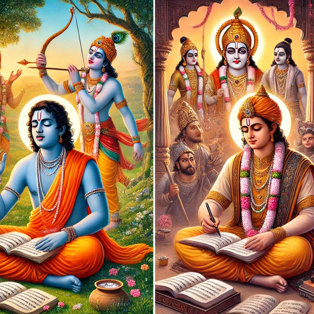 सूरदास और तुलसीदास की रचना में अंतर Difference in the writings of Surdas and Tulsidas