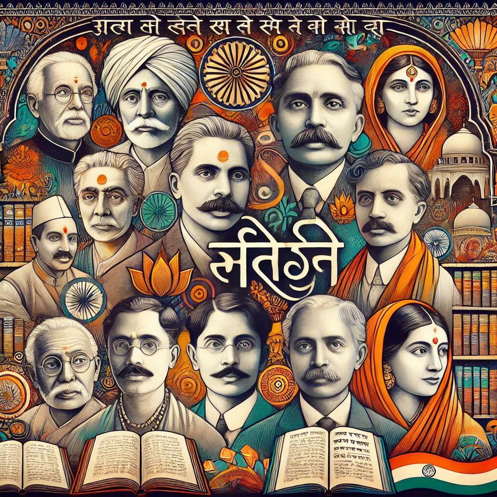 हिंदी गद्य के महत्वपूर्ण लेखक और उनकी कृतियाँ Important writers of Hindi prose and their works