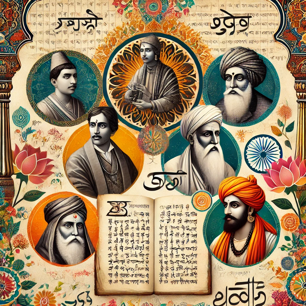 हिंदी साहित्य के महत्वपूर्ण कवि और काव्य Important poets and poets of Hindi literature