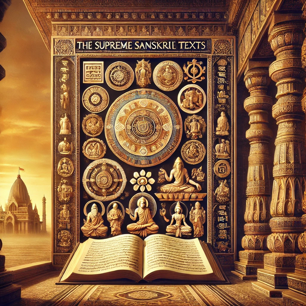 हिंदी साहित्य के सर्वोच्च संस्कृत ग्रंथ Supreme Sanskrit texts of Hindi literature