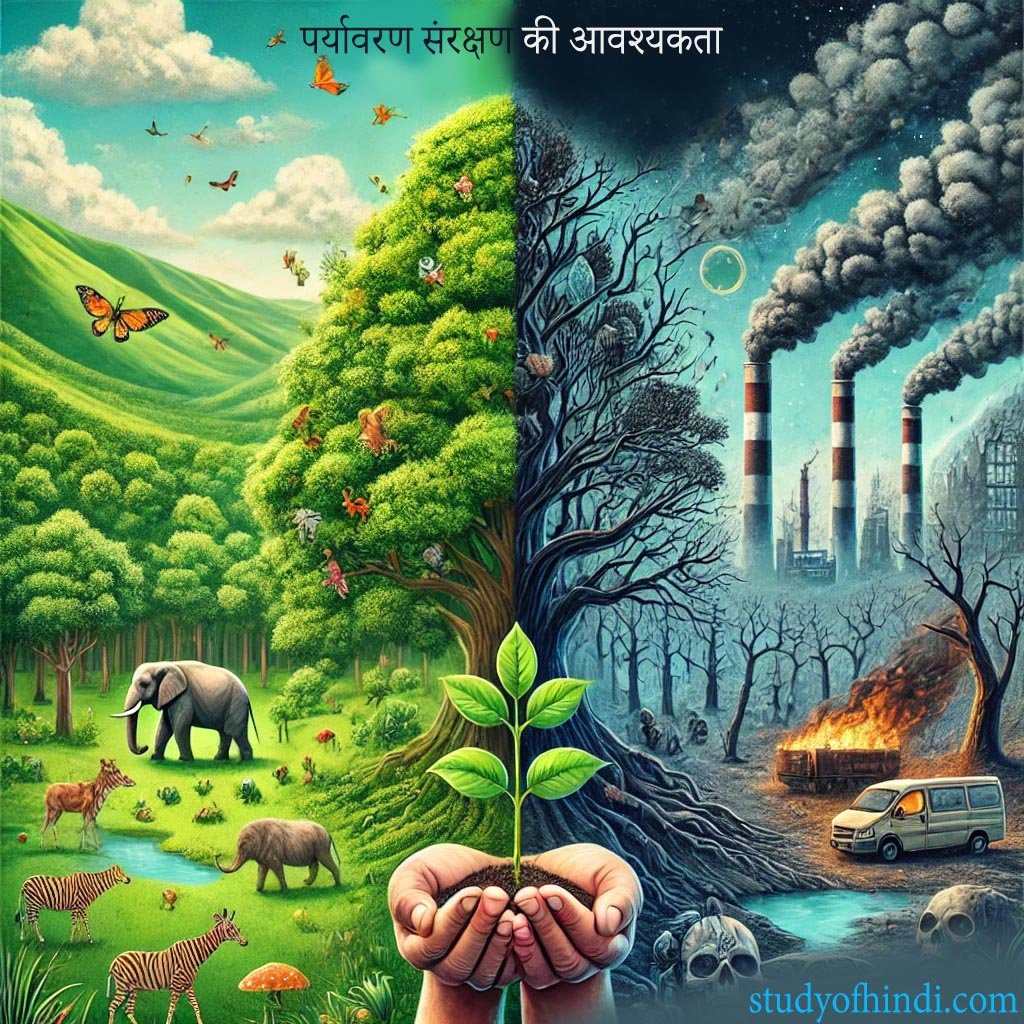 पर्यावरण संरक्षण की आवश्यकता need for environmental protection